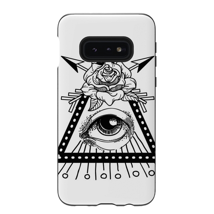 Galaxy S10e StrongFit third eye rose by haroulita