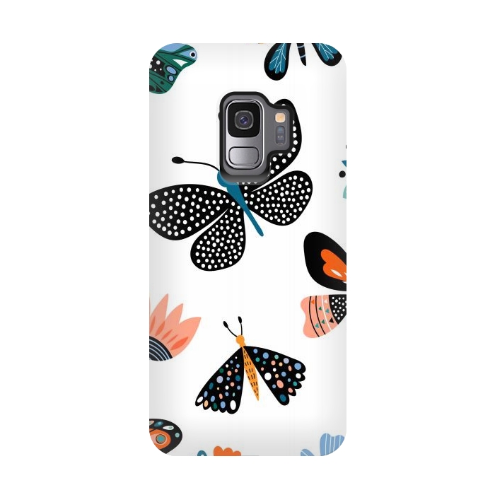 Galaxy S9 StrongFit butterflies c by haroulita
