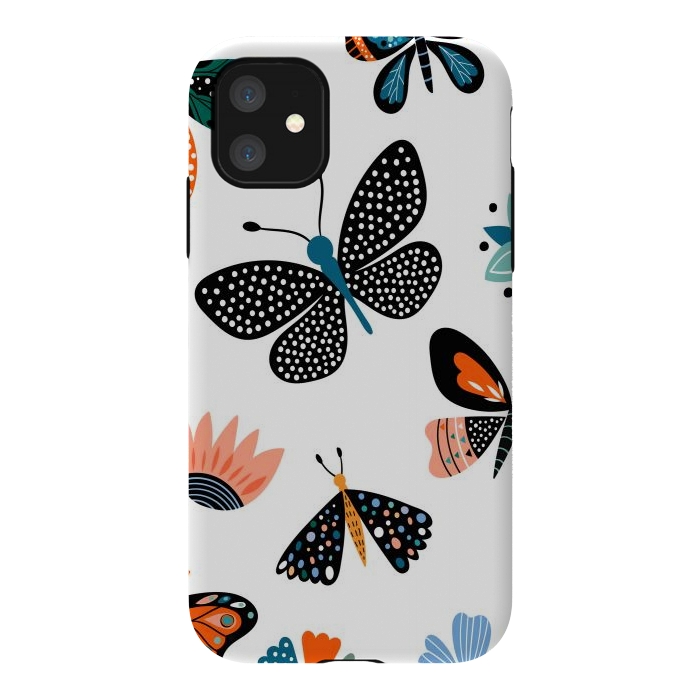 iPhone 11 StrongFit butterflies c by haroulita