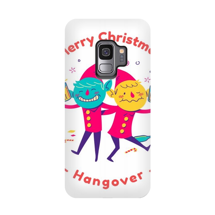Galaxy S9 StrongFit christmas hangover by haroulita