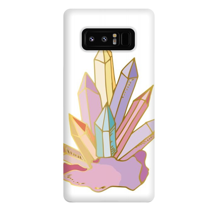 Galaxy Note 8 StrongFit crystals and gems by haroulita