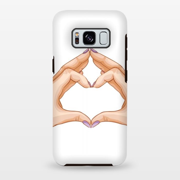 Galaxy S8 plus StrongFit heart hand  by haroulita