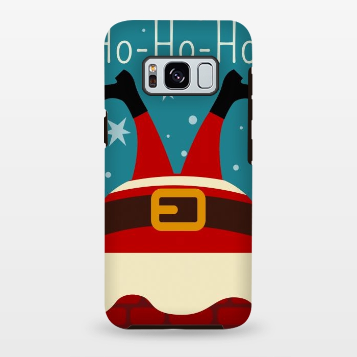 Galaxy S8 plus StrongFit cute funny santa by haroulita