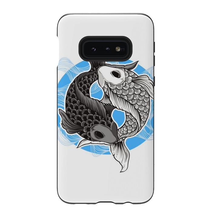 Galaxy S10e StrongFit koi fish by haroulita