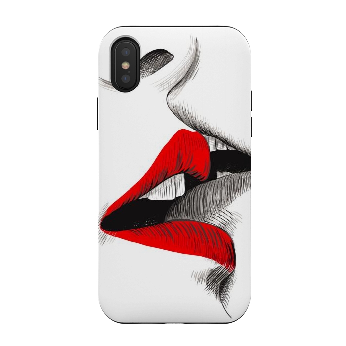 iPhone Xs / X StrongFit kiss by haroulita