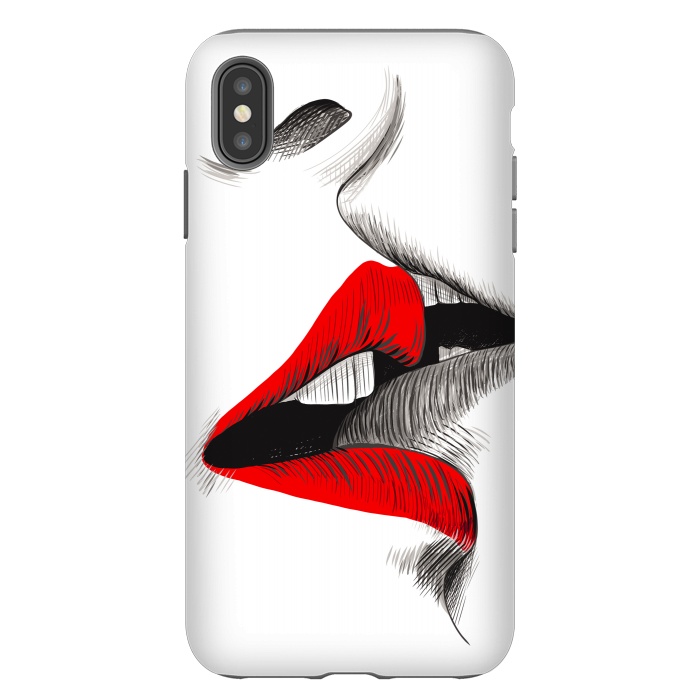 iPhone Xs Max StrongFit kiss by haroulita