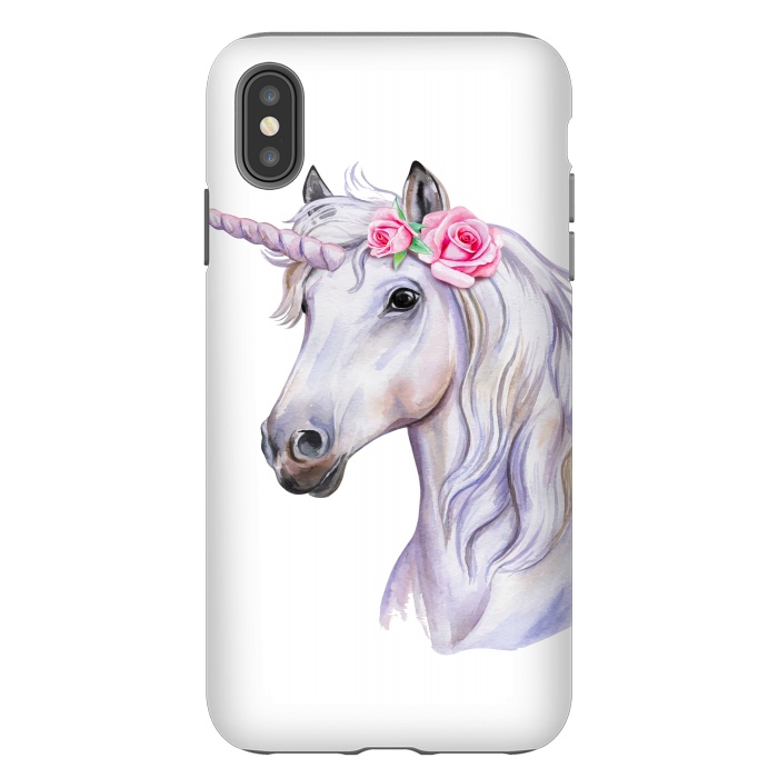 iPhone Xs Max StrongFit magical unicorn by haroulita