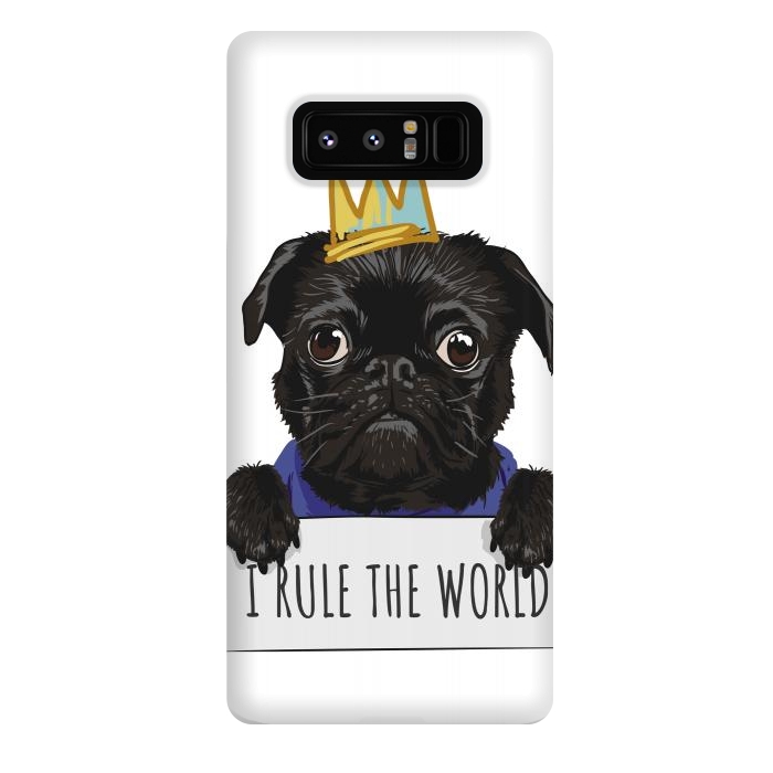 Galaxy Note 8 StrongFit pug by haroulita