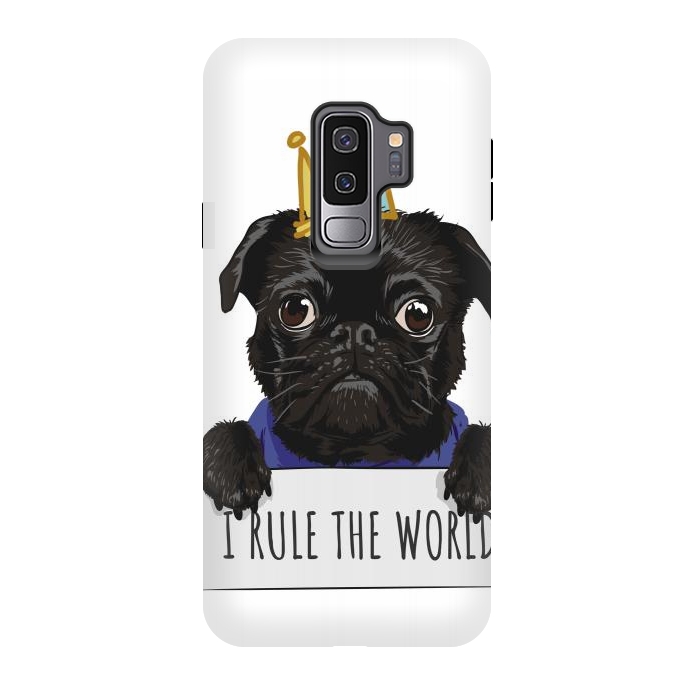 Galaxy S9 plus StrongFit pug by haroulita