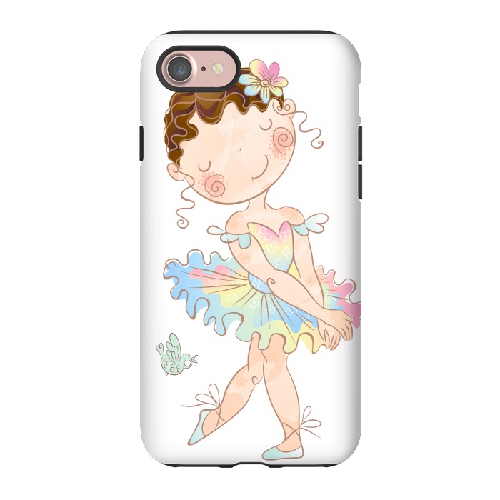 iPhone 7 StrongFit shy ballerina by haroulita