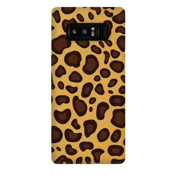Galaxy Note 8 StrongFit animal print leopard by haroulita