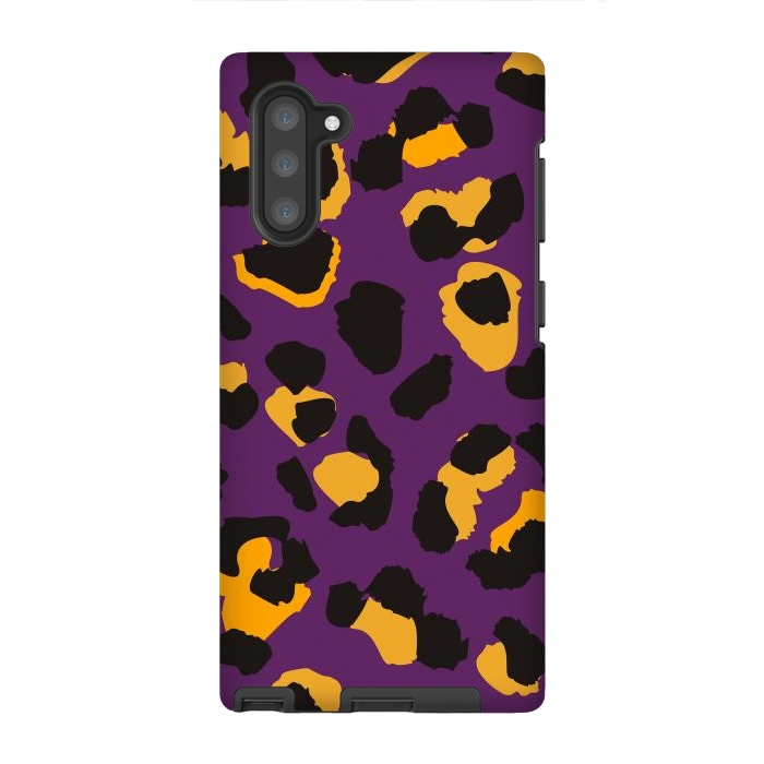Galaxy Note 10 StrongFit wild animal print by haroulita