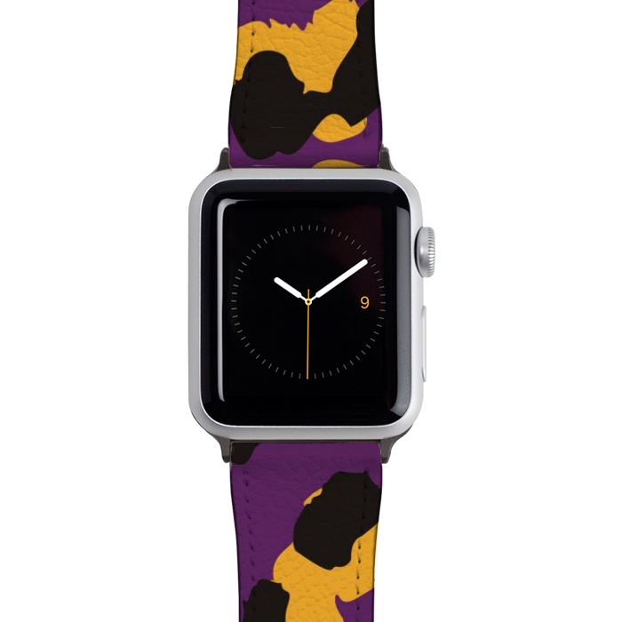 Watch 42mm / 44mm Strap PU leather wild animal print by haroulita