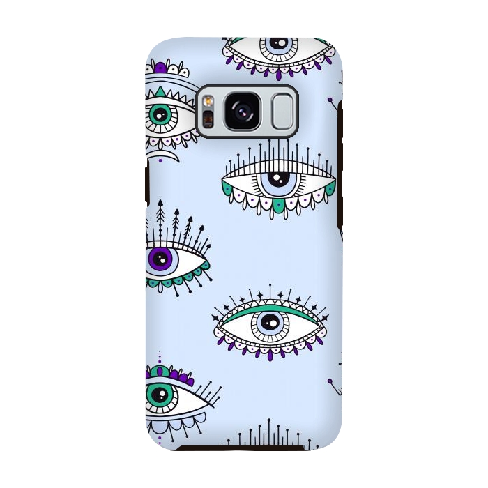 Galaxy S8 StrongFit evil eyes by haroulita