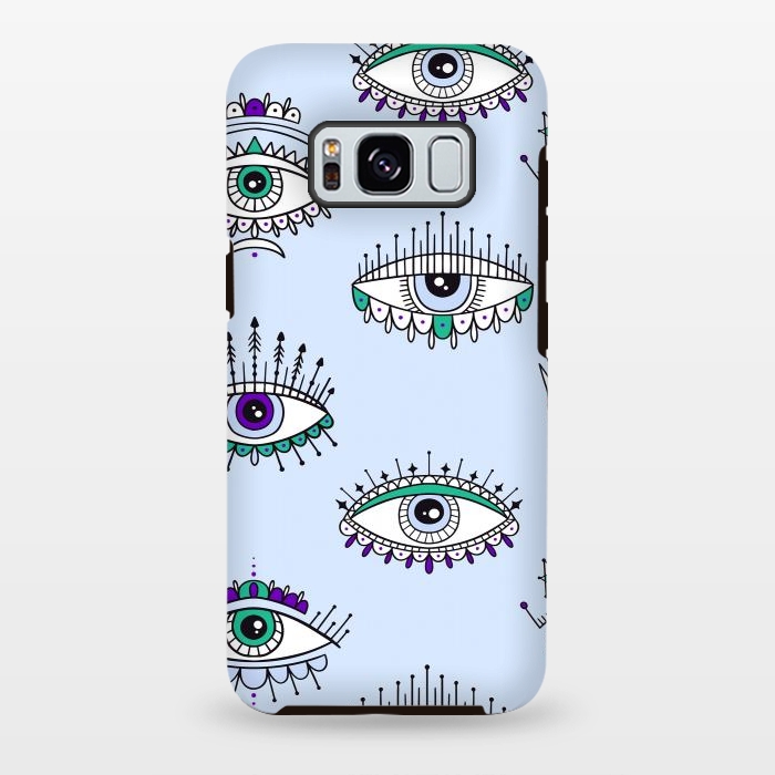 Galaxy S8 plus StrongFit evil eyes by haroulita