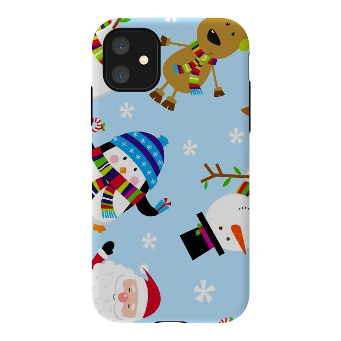 iPhone 11 StrongFit xmas characters by haroulita