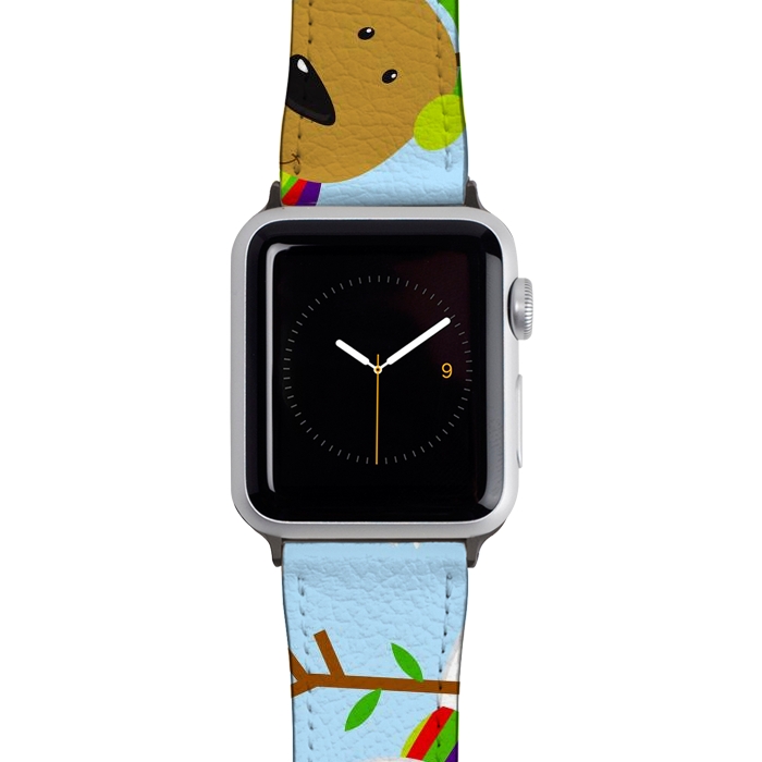 Watch 38mm / 40mm Strap PU leather xmas characters by haroulita