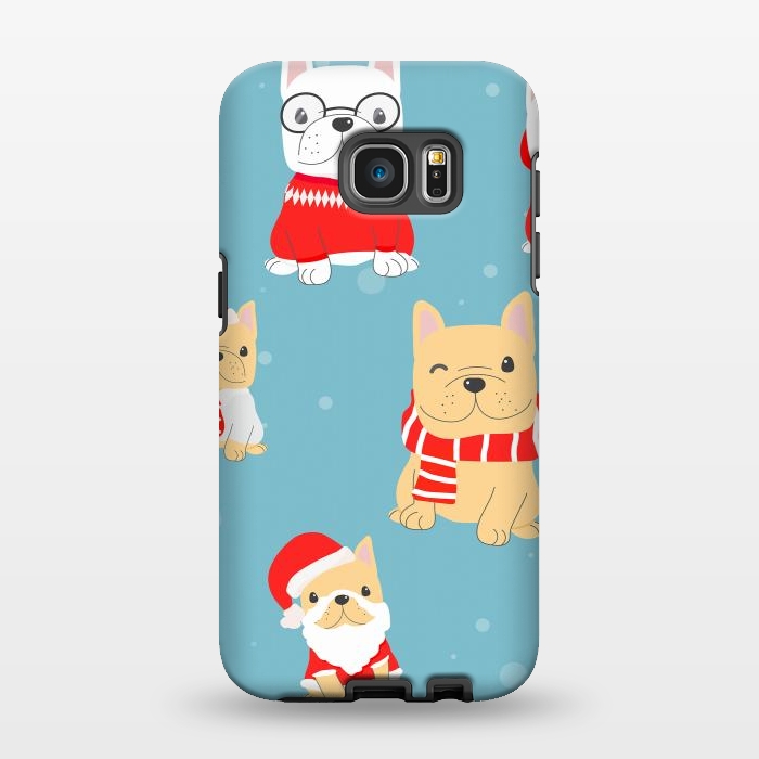 Galaxy S7 EDGE StrongFit cute frenchies  by haroulita