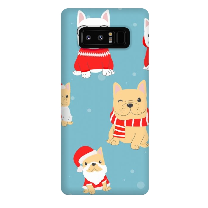 Galaxy Note 8 StrongFit cute frenchies  by haroulita