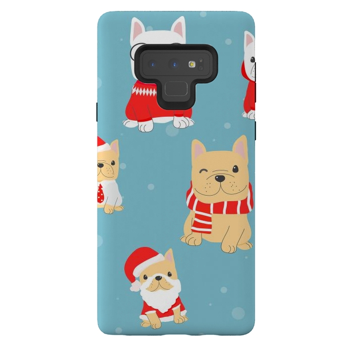 Galaxy Note 9 StrongFit cute frenchies  by haroulita