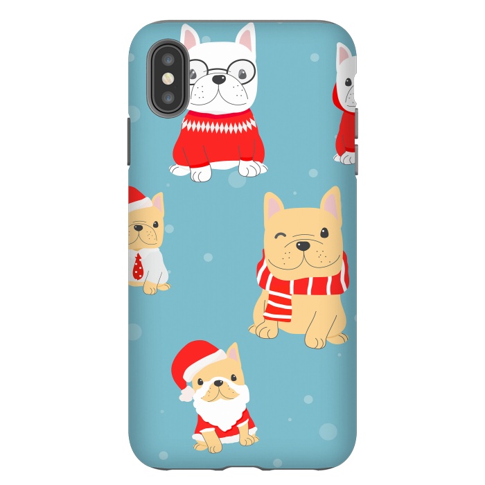 iPhone Xs Max StrongFit cute frenchies  by haroulita