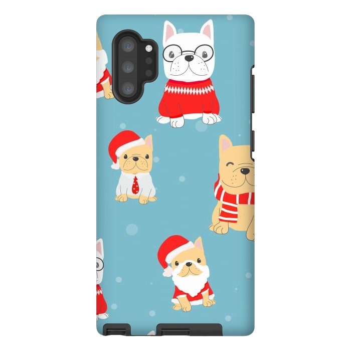 Galaxy Note 10 plus StrongFit cute frenchies  by haroulita