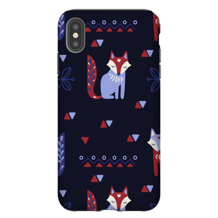 iPhone Xs Max StrongFit cute fox by haroulita