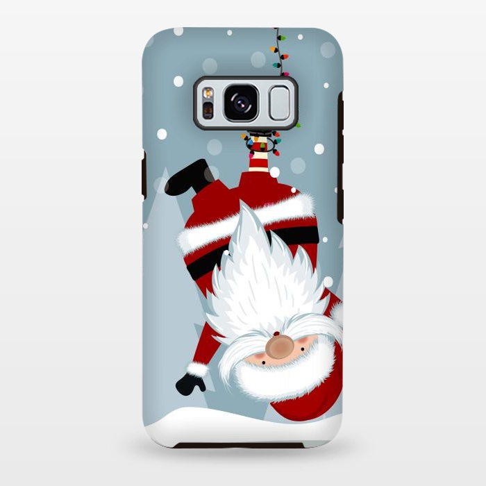 Galaxy S8 plus StrongFit funny santa claus xmas by haroulita