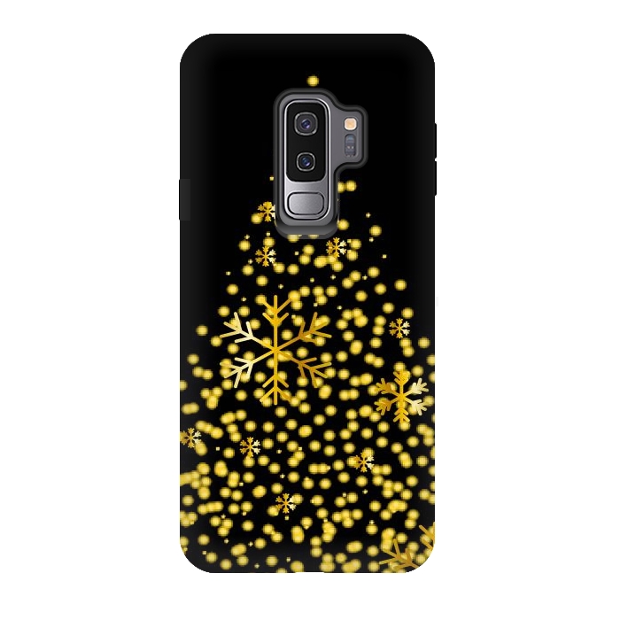 Galaxy S9 plus StrongFit golden christmas tree by haroulita