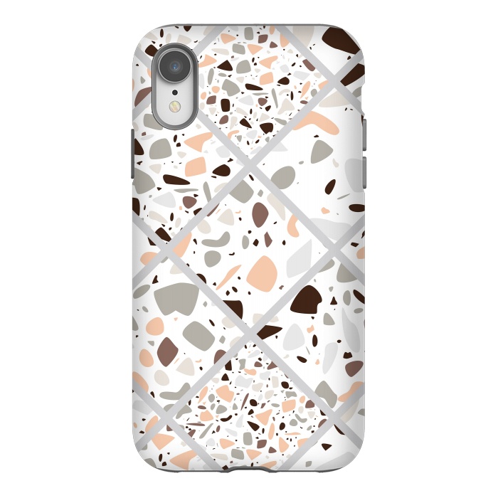 iPhone Xr StrongFit Terrazzo 017 by Jelena Obradovic