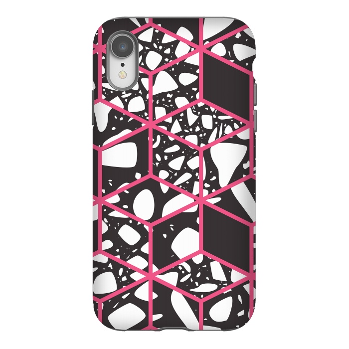 iPhone Xr StrongFit Terrazzo 028 by Jelena Obradovic