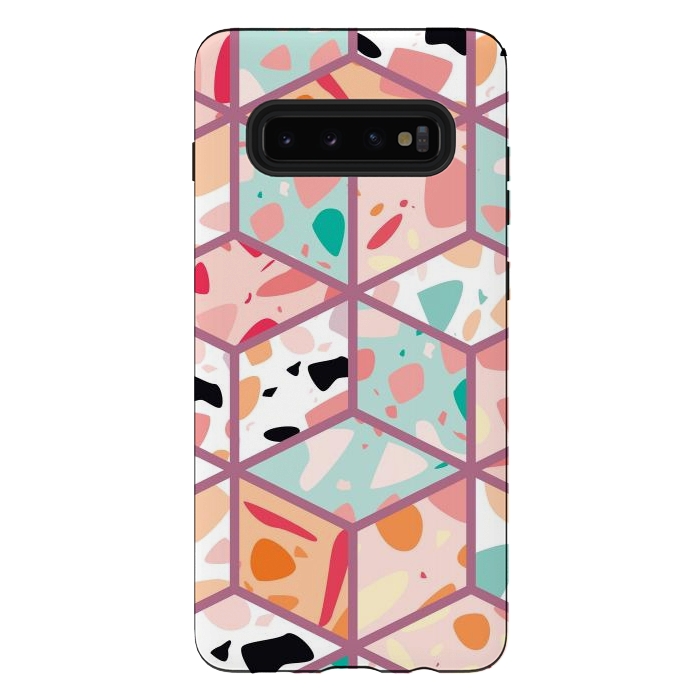 Galaxy S10 plus StrongFit Terrazzo 035 by Jelena Obradovic