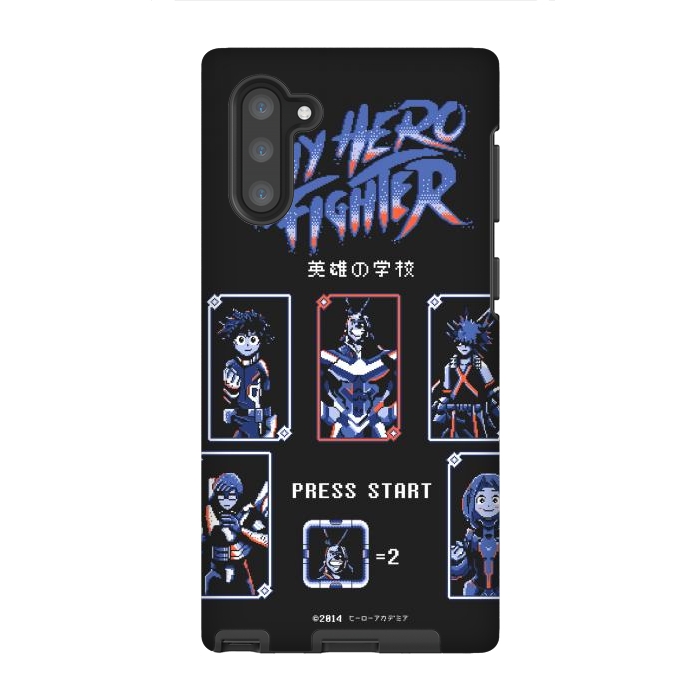 Galaxy Note 10 StrongFit My hero fighter by Ilustrata