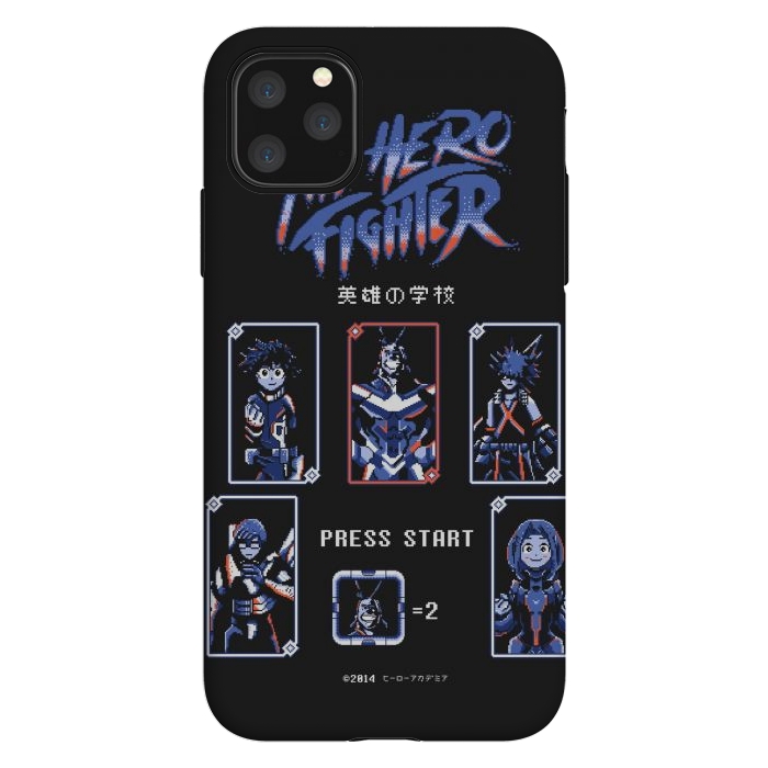 iPhone 11 Pro Max StrongFit My hero fighter by Ilustrata