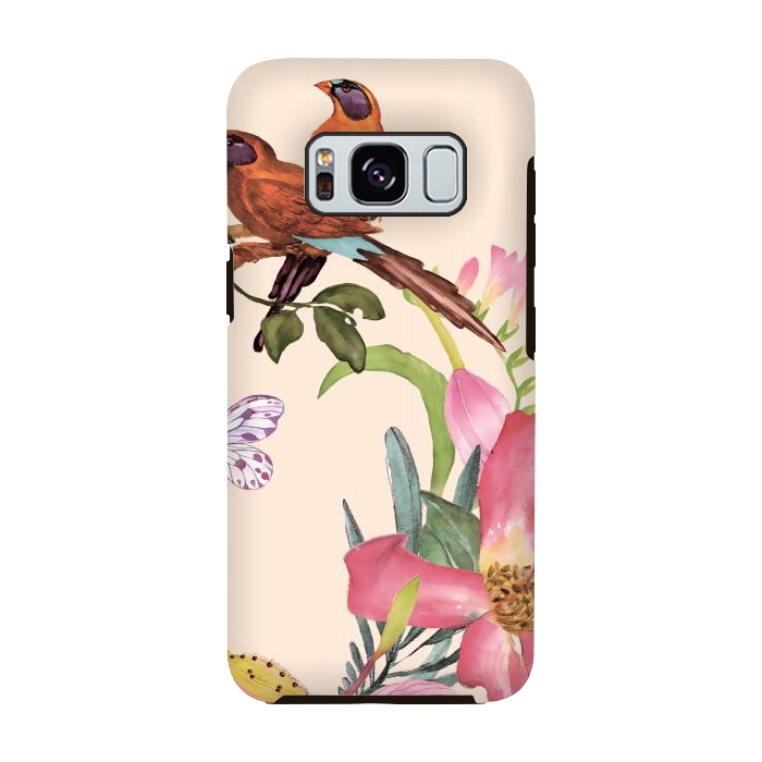 Galaxy S8 StrongFit Sweet Birds by Creativeaxle