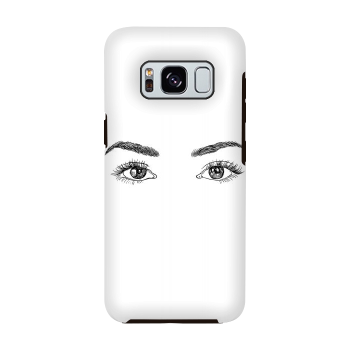 Galaxy S8 StrongFit Eyes On You by Uma Prabhakar Gokhale