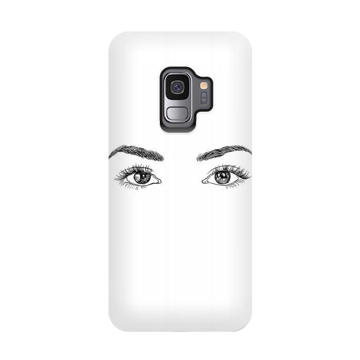 Galaxy S9 StrongFit Eyes On You by Uma Prabhakar Gokhale
