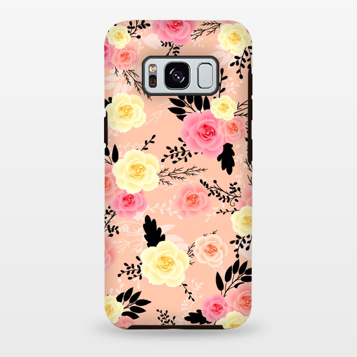 Galaxy S8 plus StrongFit Roses pattern by Jms