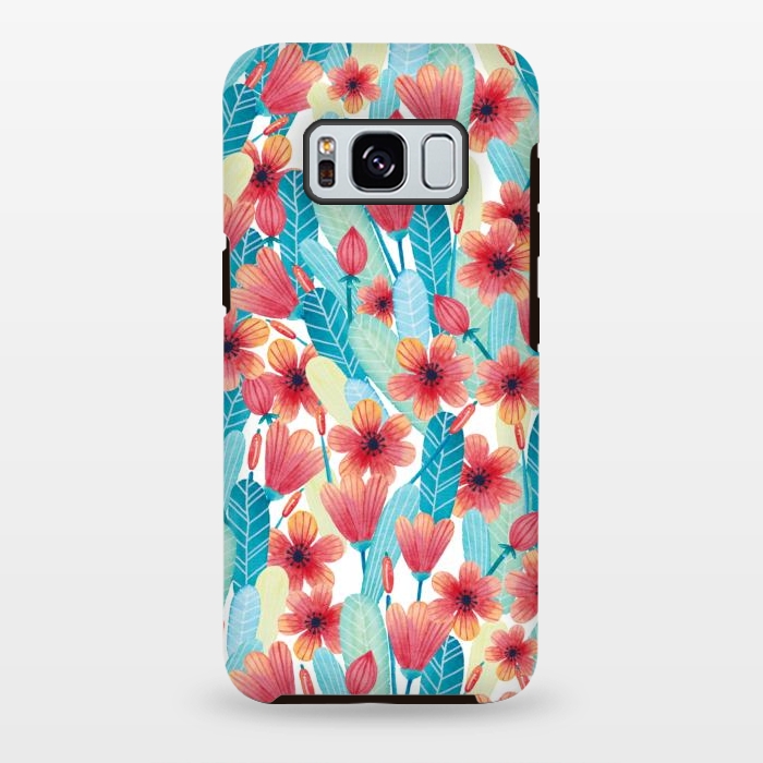 Galaxy S8 plus StrongFit Delightful Daisies by gingerlique