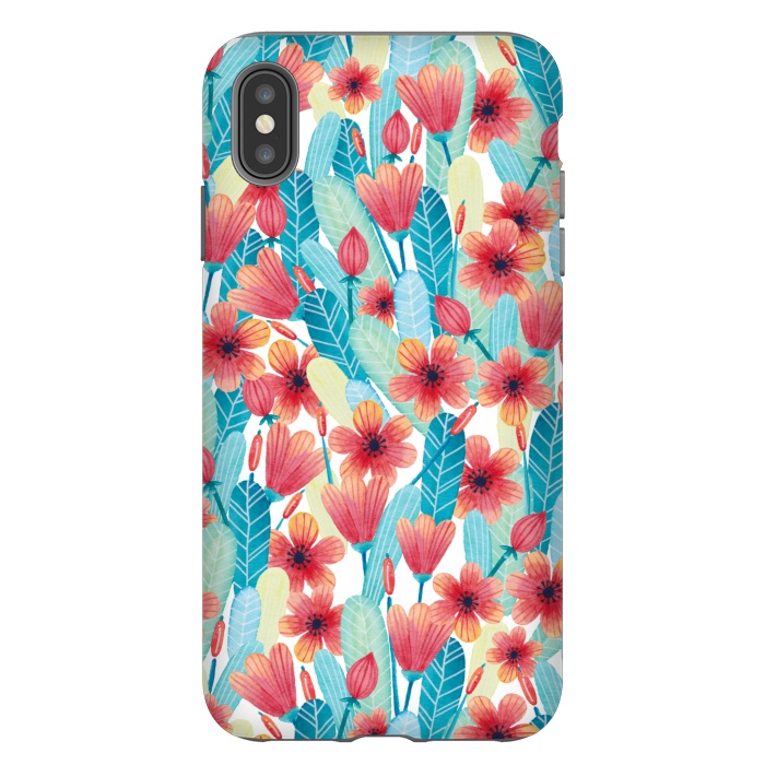 iPhone Xs Max StrongFit Delightful Daisies by gingerlique