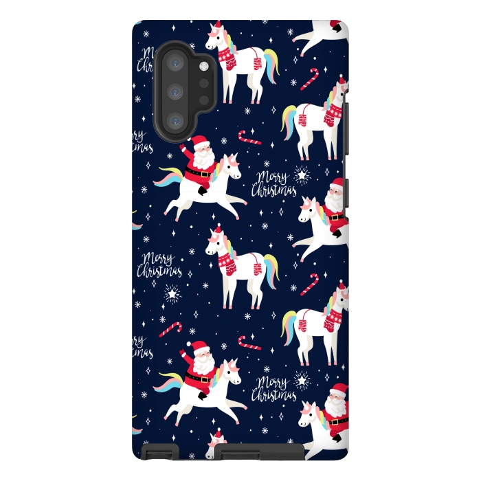 Galaxy Note 10 plus StrongFit merry christmas santaa by MALLIKA