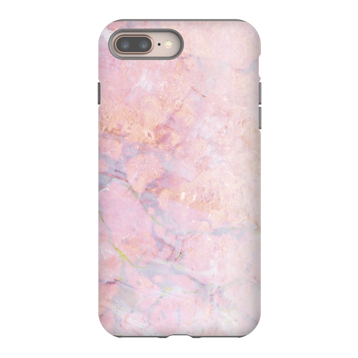 iPhone 7 plus StrongFit Soft pink marble by Oana 