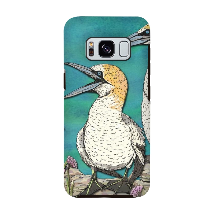 Galaxy S8 StrongFit Gannet Chat by Lotti Brown