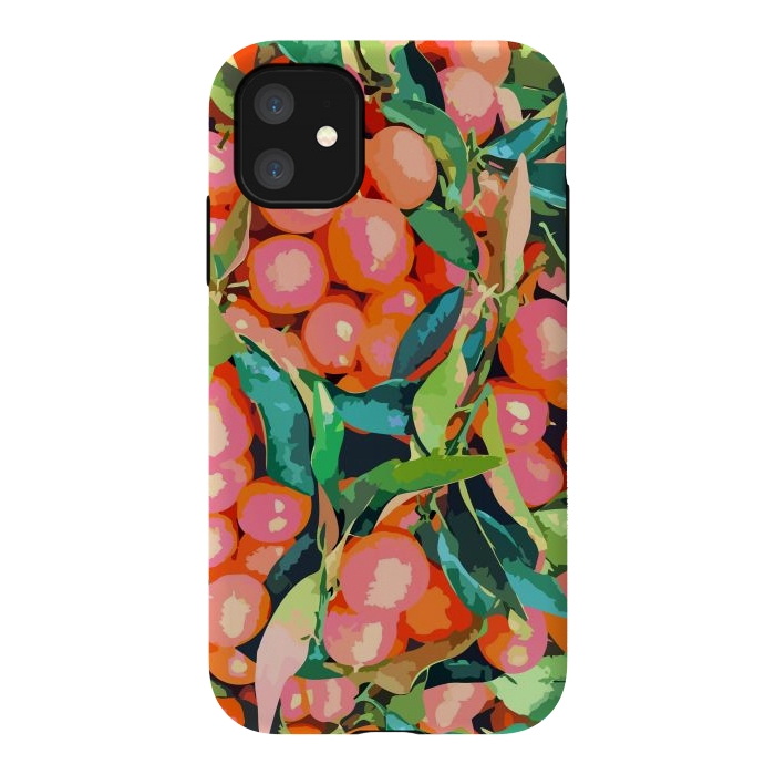 iPhone 11 StrongFit Fruit Garden by Uma Prabhakar Gokhale