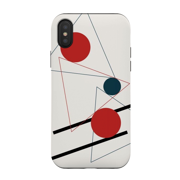 iPhone Xs / X StrongFit Abstract Geometry by Creativeaxle