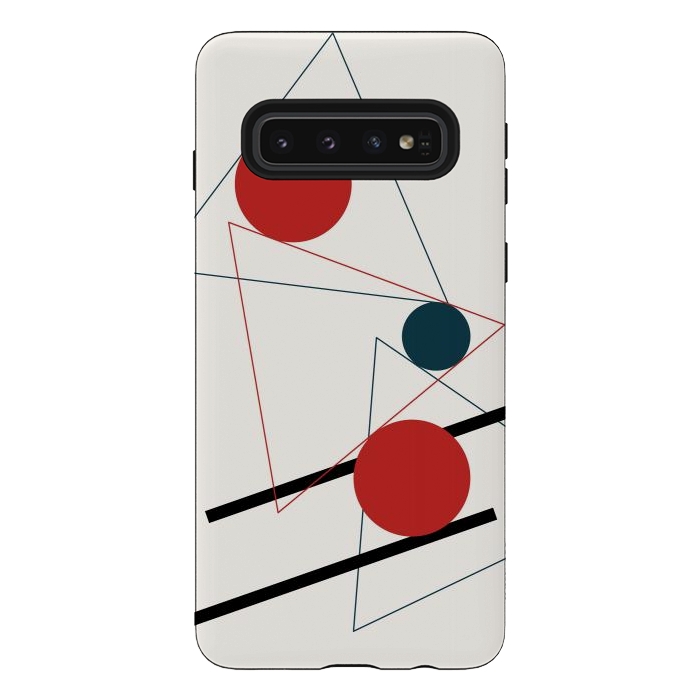 Galaxy S10 StrongFit Abstract Geometry by Creativeaxle