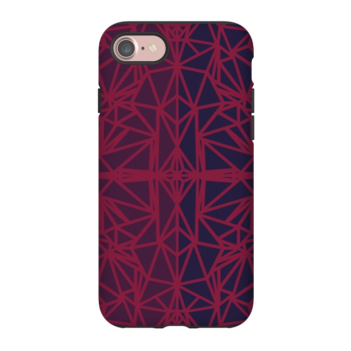 iPhone 7 StrongFit Polygonal elegant pattern by Dhruv Narelia
