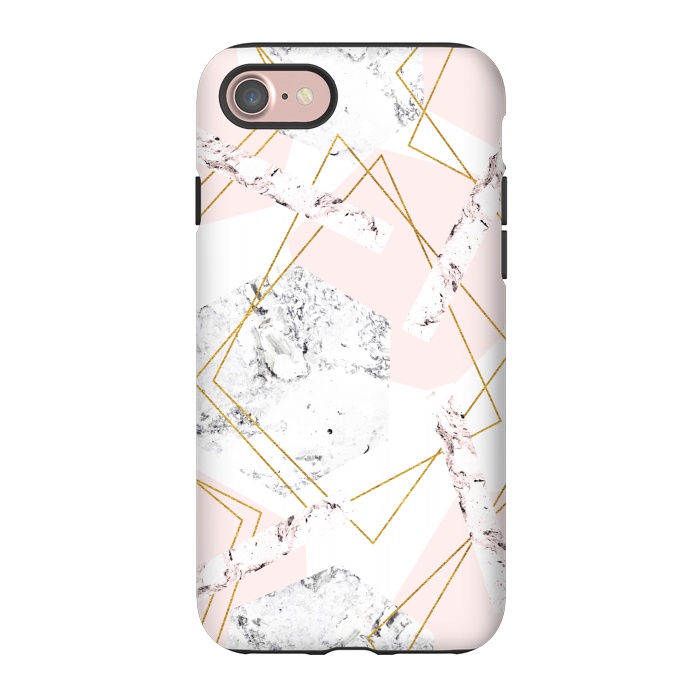 iPhone 7 StrongFit Marble and abstract frames by Julia Badeeva