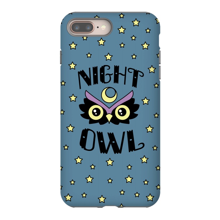 iPhone 7 plus StrongFit Night owl by Laura Nagel