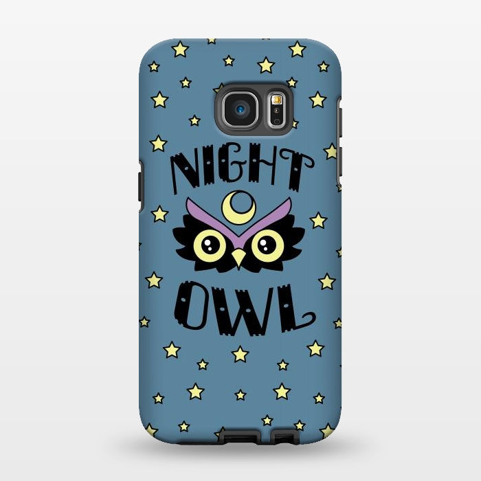 Galaxy S7 EDGE StrongFit Night owl by Laura Nagel